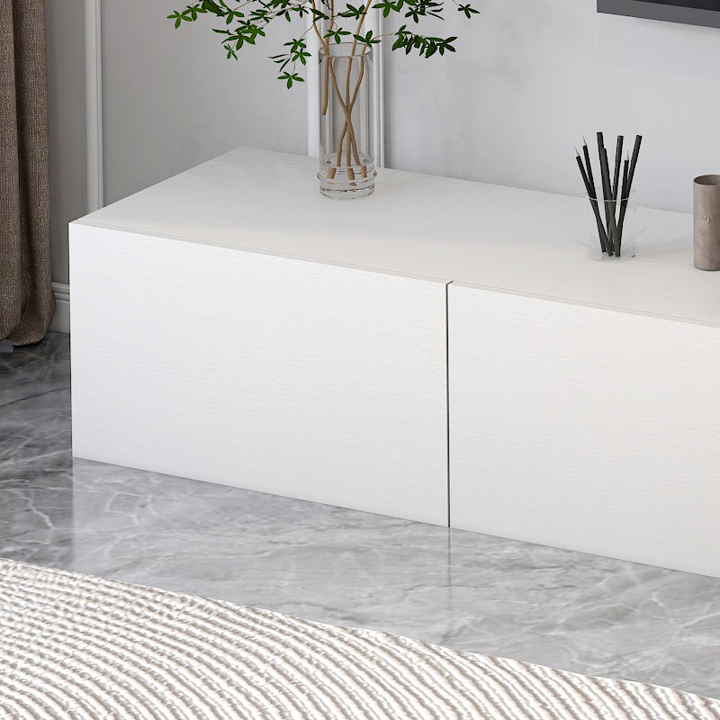 2.4m Lusso Designer Wooden TV Cabinet Entertainment Unit 240cm (White)