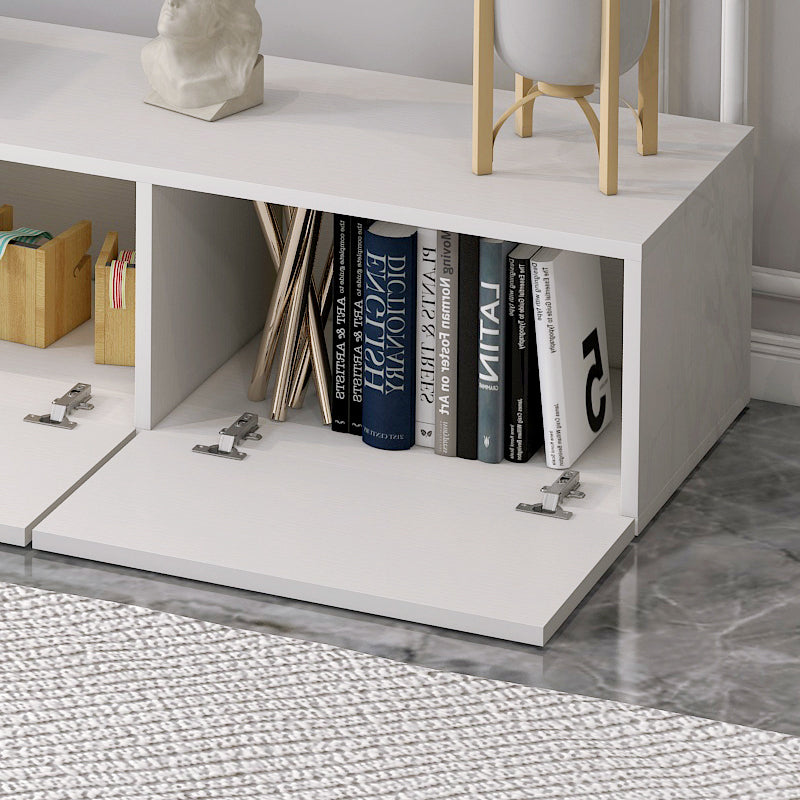 2.4m Lusso Designer Wooden TV Cabinet Entertainment Unit 240cm (White)