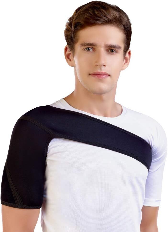 Advanced Self-heating Magnetic Neoprene Shoulder Support Brace Compression Strap