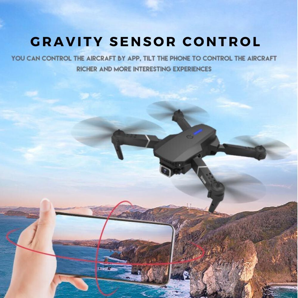 4K HD Dual Camera Dual Battery Wide-angle Quadcopter Remote Control Drone