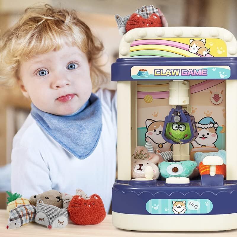 Arcade Game Toy Claw Vending Machine (Blue)