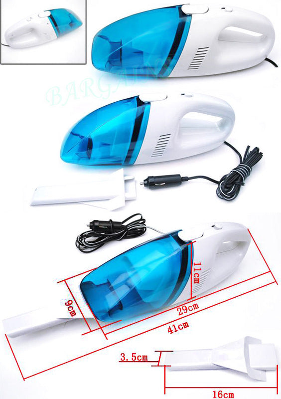 Portable Car Vacuum Cleaner Blue