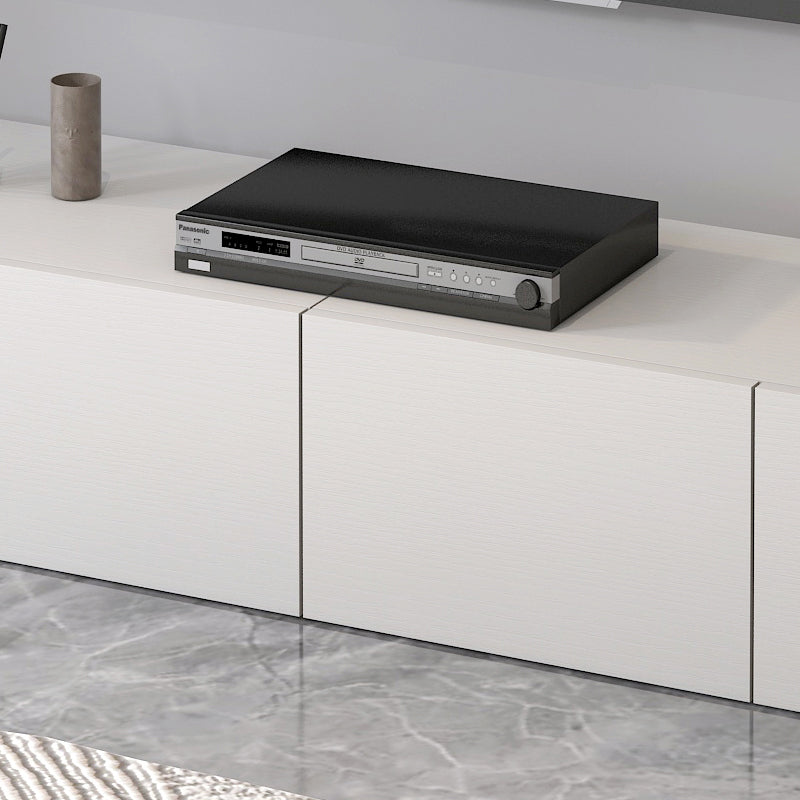 2m Lusso Designer Wooden TV Cabinet Entertainment Unit 200cm (White)