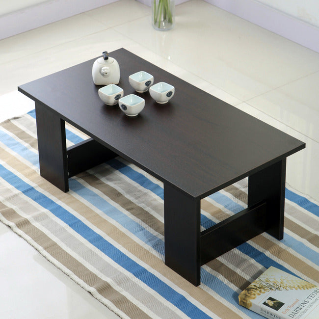 Aphrodite Wooden Coffee Table (Black)