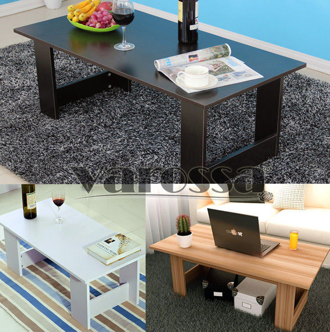Aphrodite Wooden Coffee Table (Black)