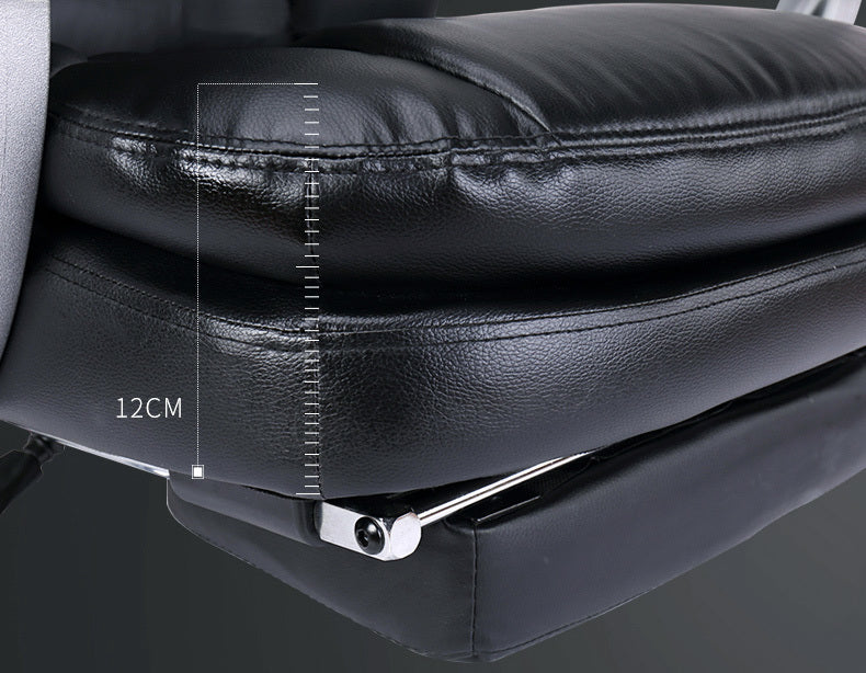 Apex Deluxe Executive Reclining Office Chair with Foot Rest