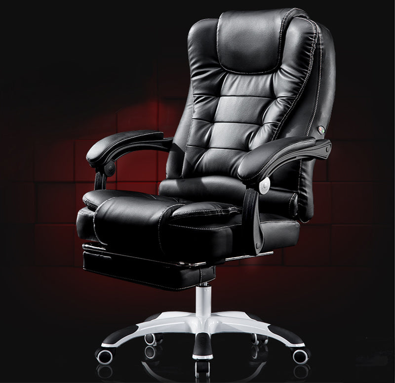 Apex Deluxe Executive Reclining Office Chair with Foot Rest