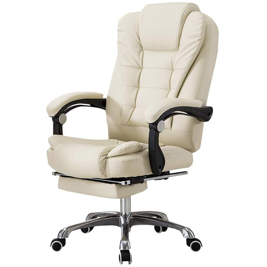 Apex Deluxe Executive Reclining Office Chair with Foot Rest
