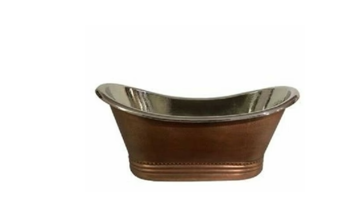Supreme Copper Nickle Bathtub Handmade