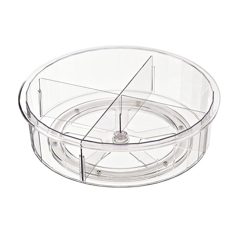 360 Degree Rotating Lazy Susan Turntable Kitchen Countertop Shelf Storage Tray Organiser Rack