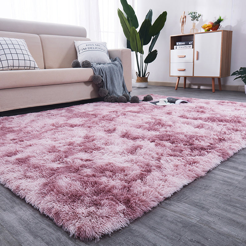 4m Extra Large Soft Shag Rug Carpet Mat (Lilac Dream, 400 x 200)
