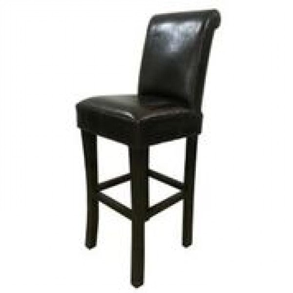 LEATHER BAR CHAIR
