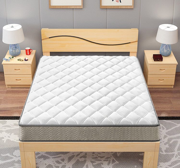 Dream Comfort Innerspring Mattress & Wooden Bed Base Frame - Double