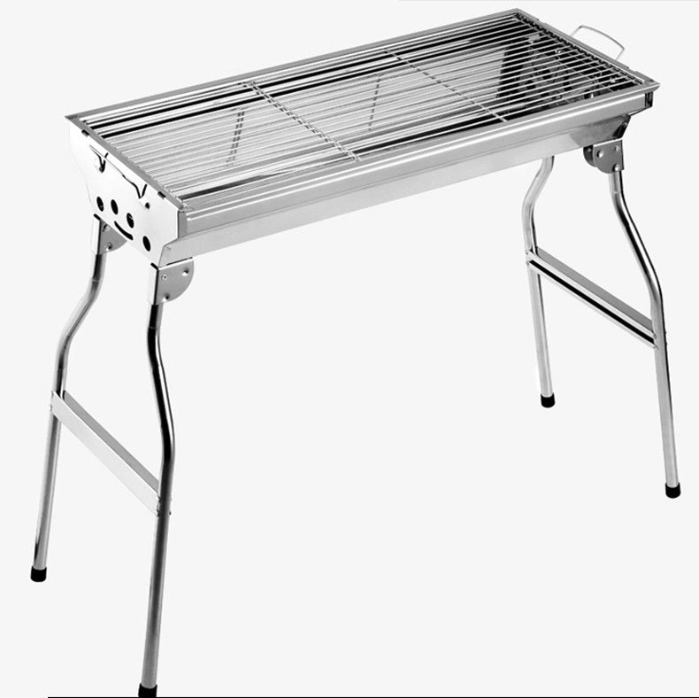 Stainless Steel BBQ Charcoal Grill Roaster Barbecue