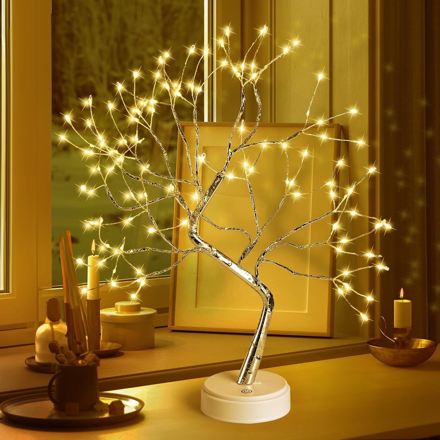 108 LED Firefly Fairy Light Spirit Tree