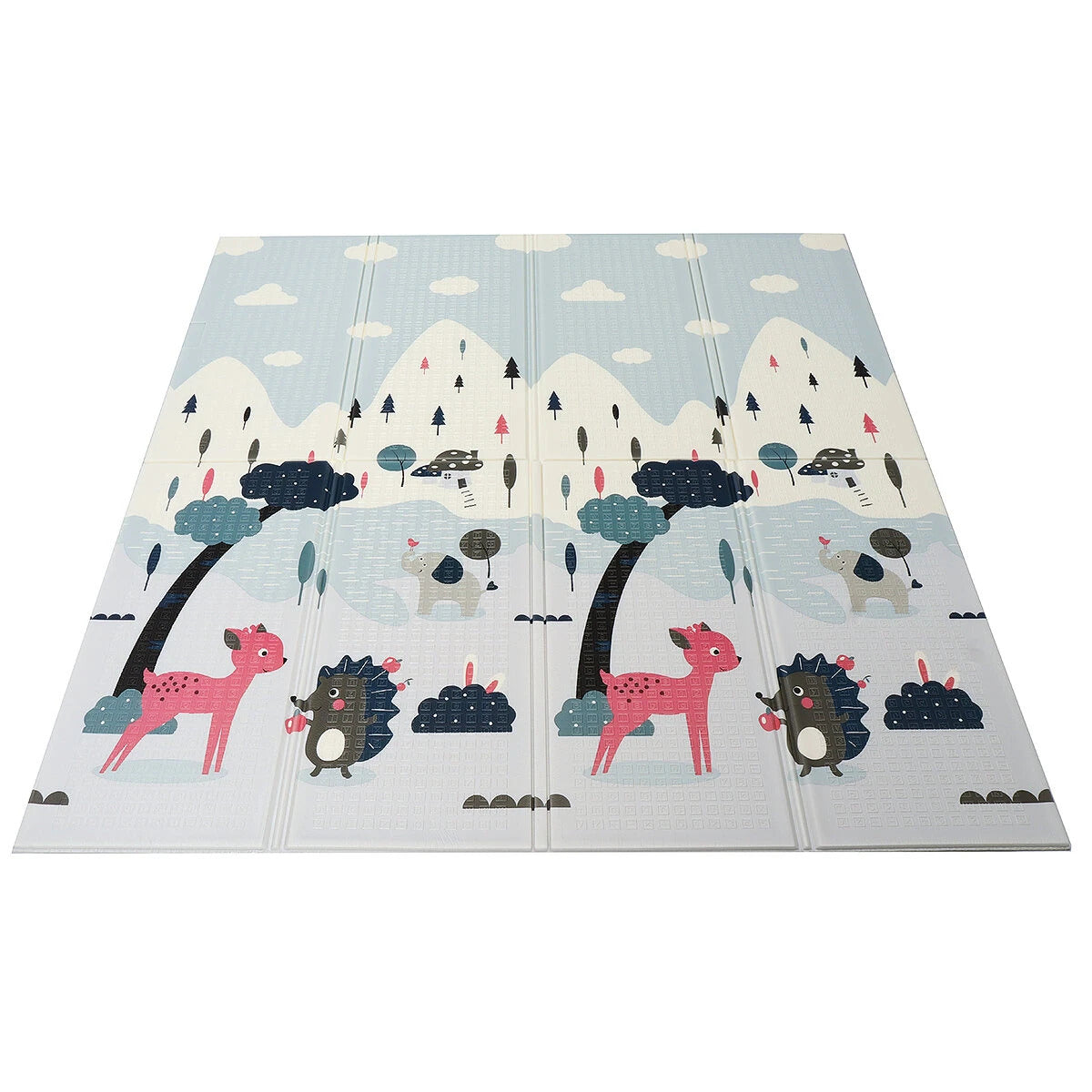 2m Double Sided Large Extra Thick Baby Kids Waterproof Folding Play Mat
