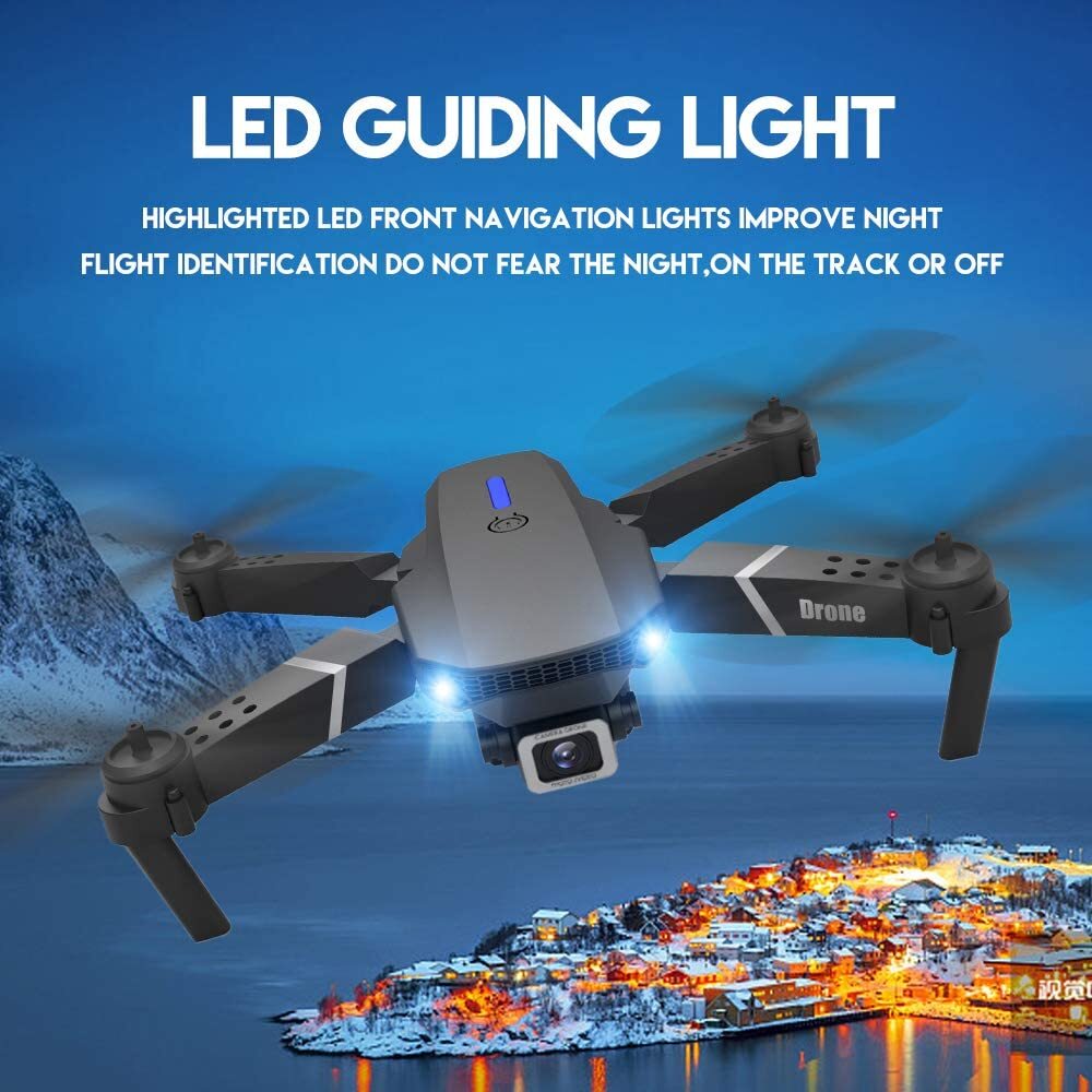 4K HD Dual Camera Dual Battery Wide-angle Quadcopter Remote Control Drone