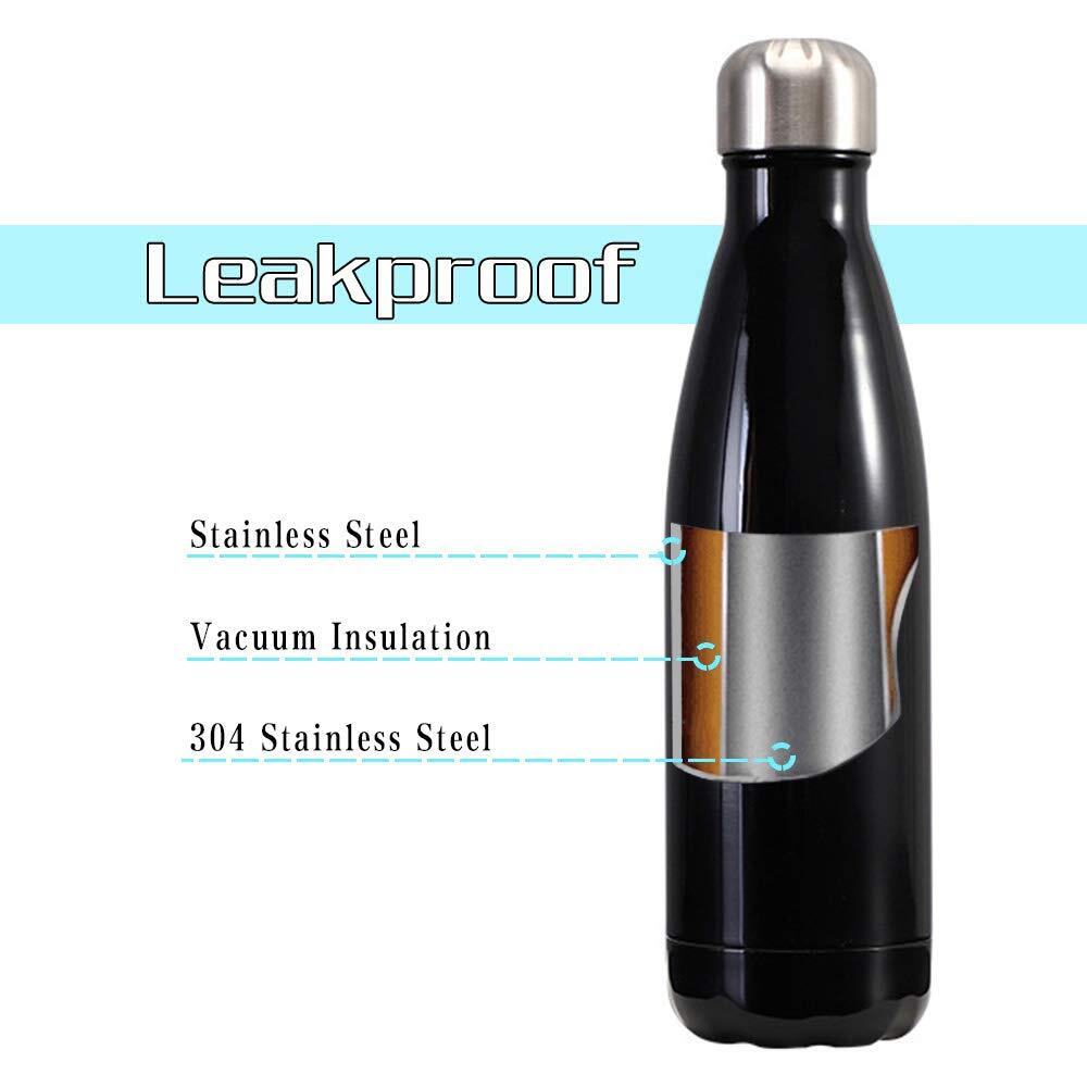 Stainless Steel Vacuum Insulated Water Bottle Thermal Flask (Flamingo)