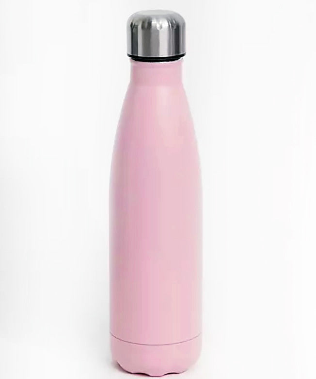 750ml Large Stainless Steel Vacuum Insulated Sports Water Bottle Thermal Flask (Pink)