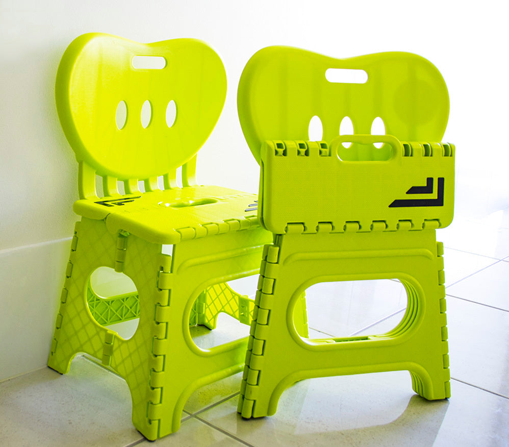 Heavy Duty Multipurpose Folding Step Stool Foldable Portable Kids Chair