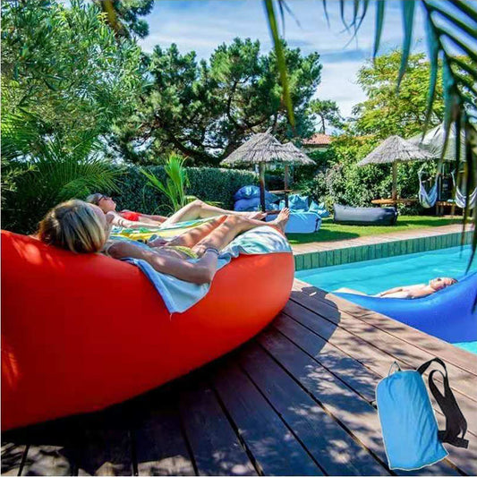 Inflatable Air Sofa Lounger Lazy Couch in Portable Bag