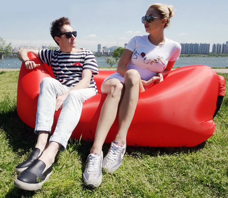 Inflatable Air Sofa Lounger Lazy Couch in Portable Bag