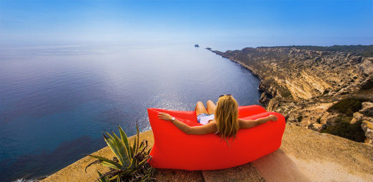 Inflatable Air Sofa Lounger Lazy Couch in Portable Bag
