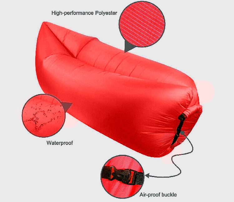 Inflatable Air Sofa Lounger Lazy Couch in Portable Bag