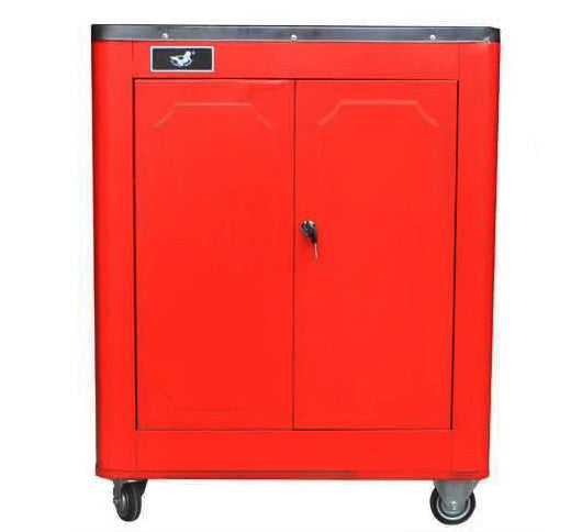 Large Lockable Toolbox Cabinet Tool Trolley