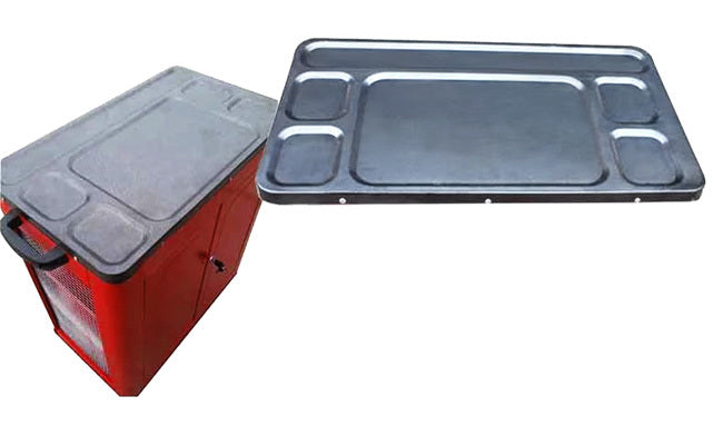 Large Lockable Toolbox Cabinet Tool Trolley
