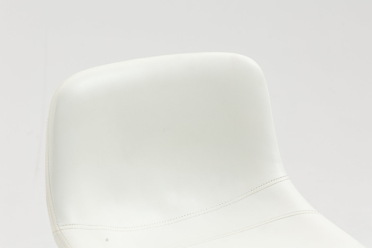 2 x Enliven Designer Faux Leather Bar Stools (White - Set of 2)