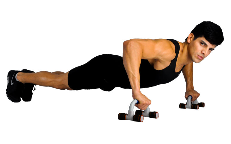 2-Piece Push Up Bar Push-Up Stand Grip Handles (1 Pair)