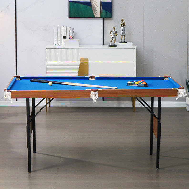 1.4m Pool Table Billiard Snooker Wood & Steel Foldable Game Table with Accessories