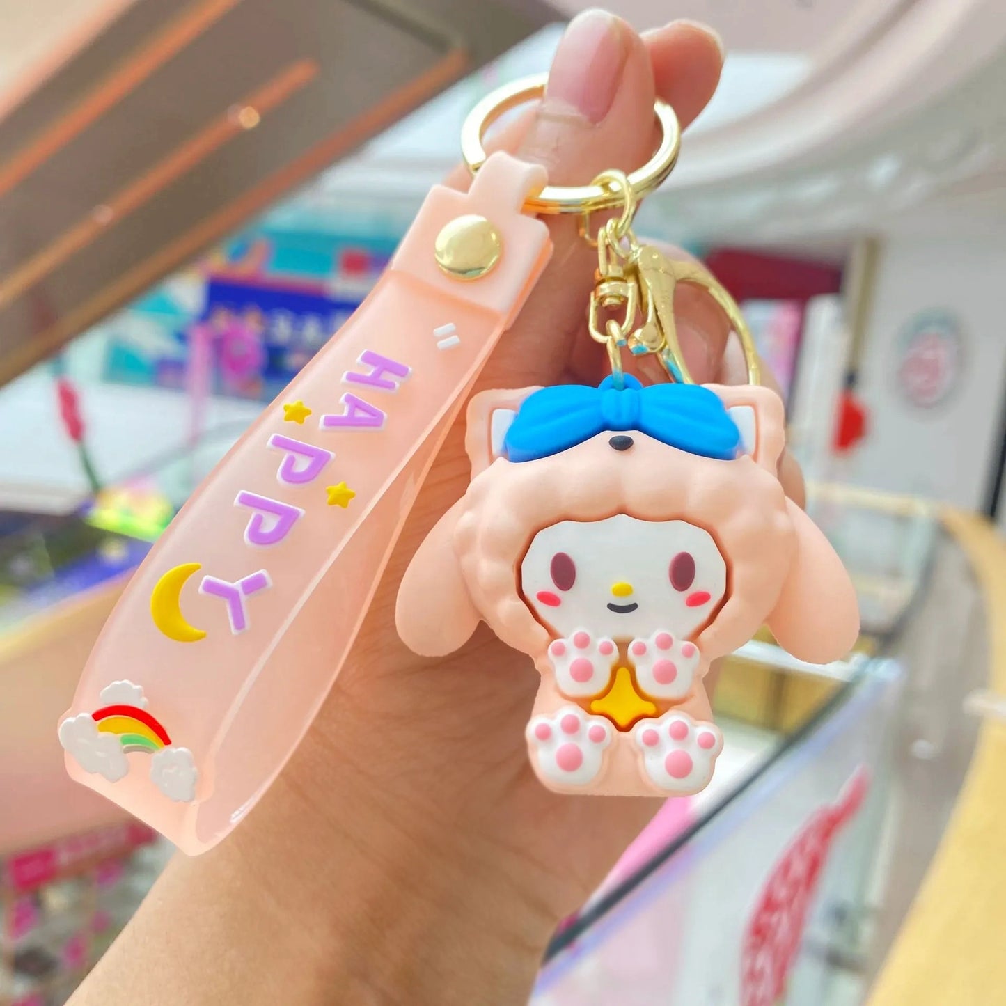 Cute Keychain Pendant Melody Doll Keyring Toy