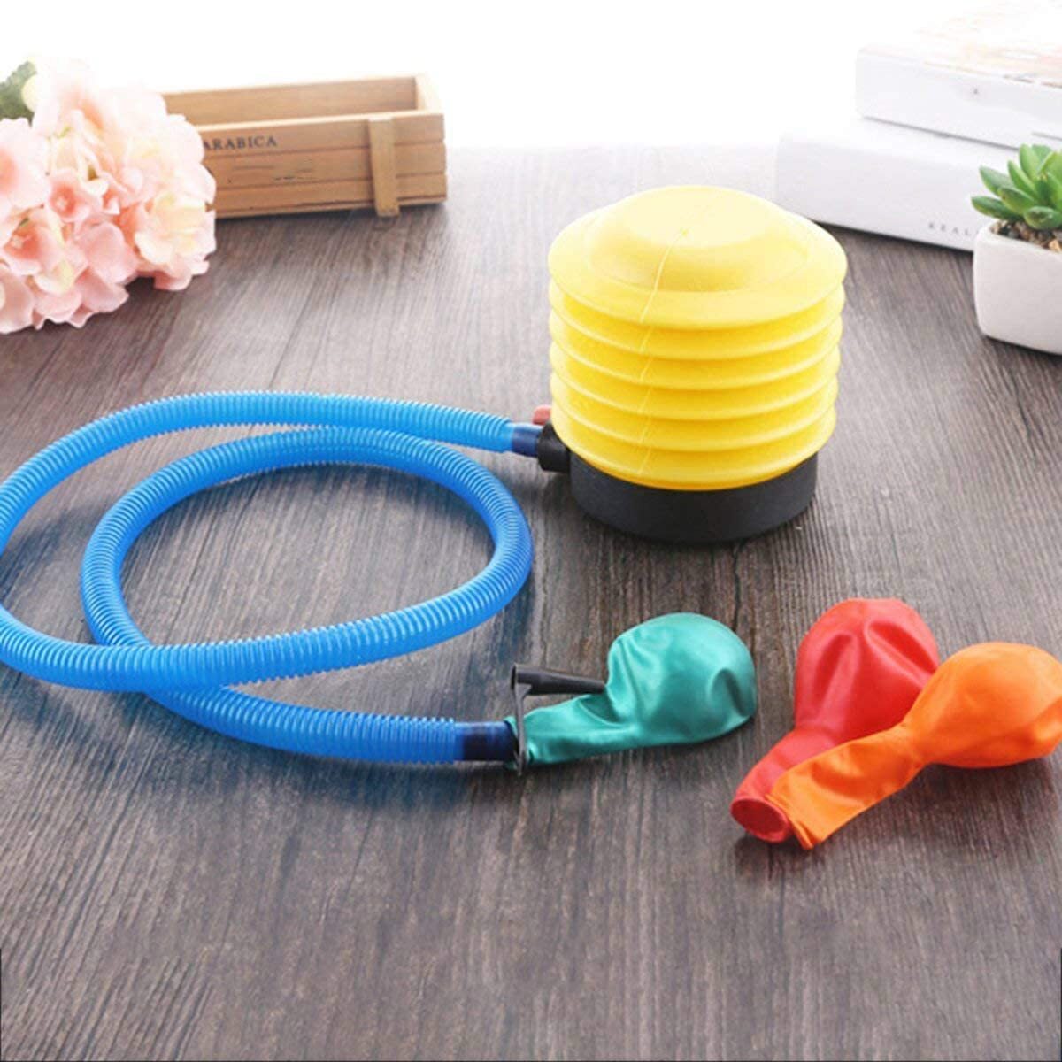 Foot Operated Air Pump Inflatable Toy Balloon Ball Multi-Function Inflator