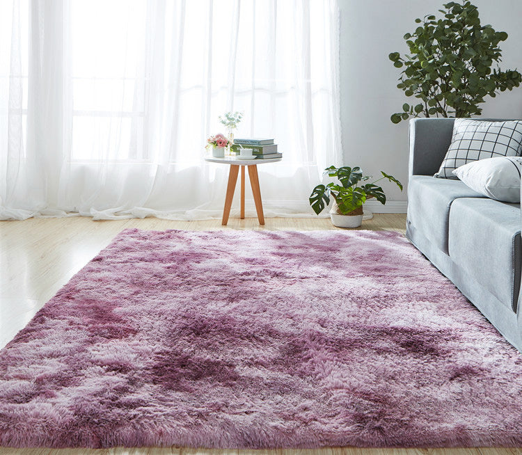 4m Extra Large Soft Shag Rug Carpet Mat (Lilac Dream, 400 x 200)