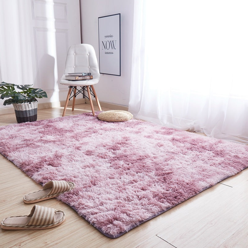 4m Extra Large Soft Shag Rug Carpet Mat (Lilac Dream, 400 x 200)
