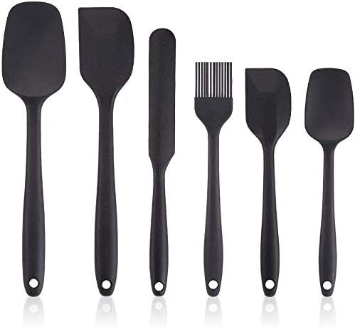 6PC Silicone Kitchen Cooking Utensil Set Cookware Spatula Spoon Tools