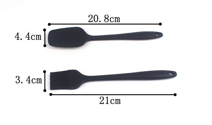 6PC Silicone Kitchen Cooking Utensil Set Cookware Spatula Spoon Tools