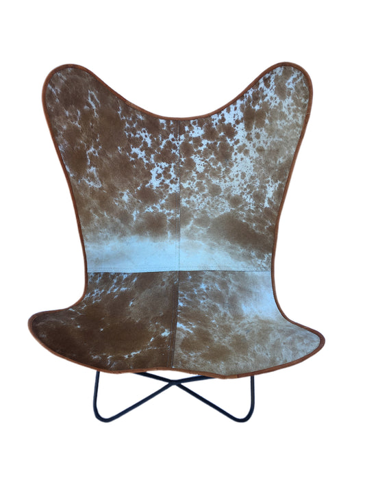 Stunning Butterfly Chair Hide Leather Chair