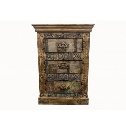 BED SIDE THREE DRAWER