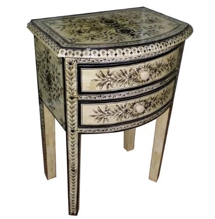 BONE INLAY DRAWER CHEST