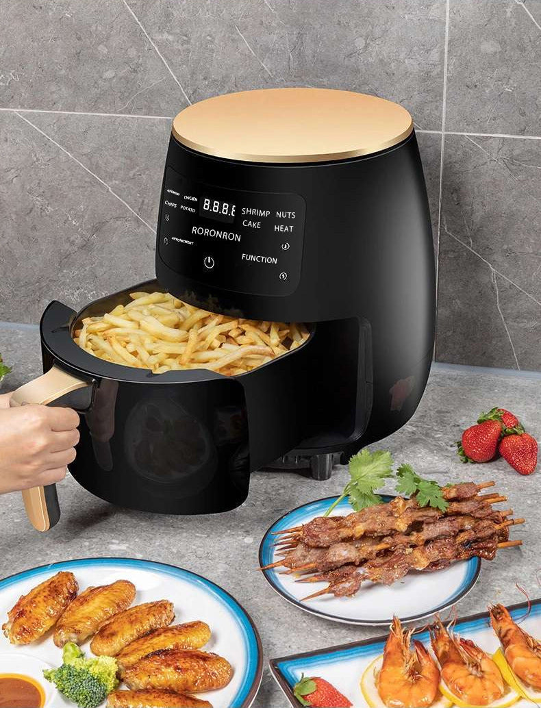 Air Fryer Oil Free Cooker Large 1500W 4.5L Airfryer