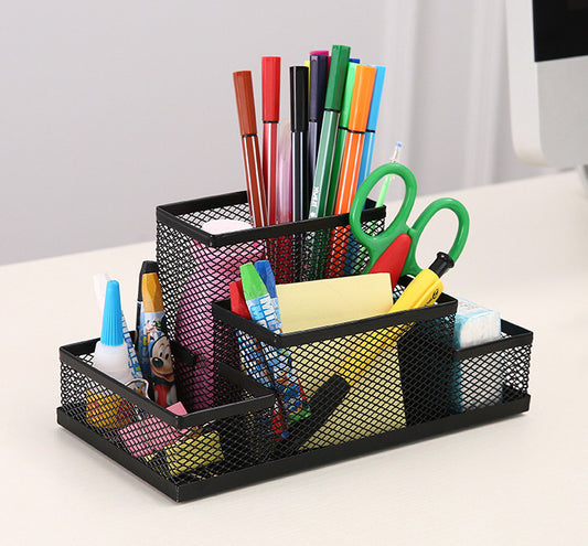 Desktop Office Supplies pen holder Desk Organizer Pen Holder