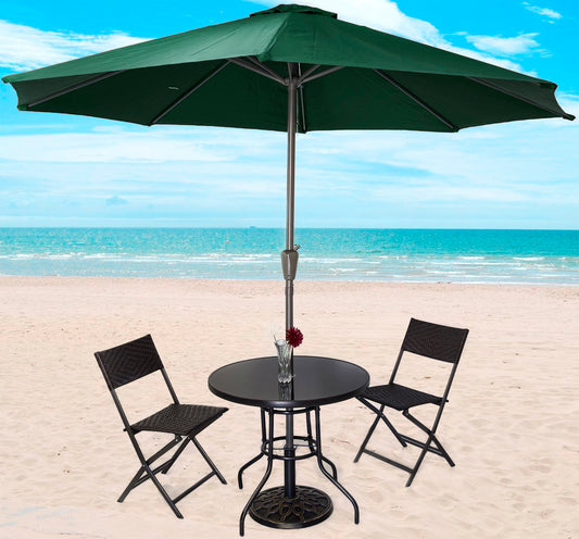 Alfresco 2.7m Steel Outdoor Umbrella (Green)