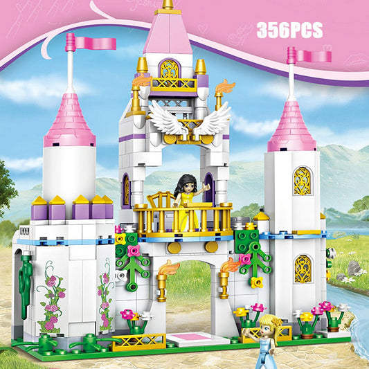 356 PCS Princess Castle Compatible Building Blocks Toy Set