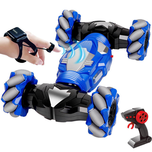 Hand Gesture Remote Control Twister Stunt Car (Blue)