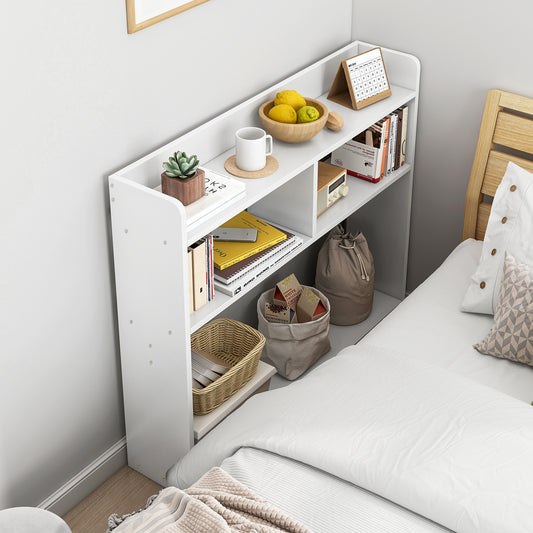 Ambassador Console Table Tall Narrow Bedside Table (White)