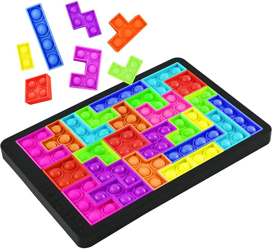 27 PCS Pop It Building Blocks Puzzle Game Toy Set