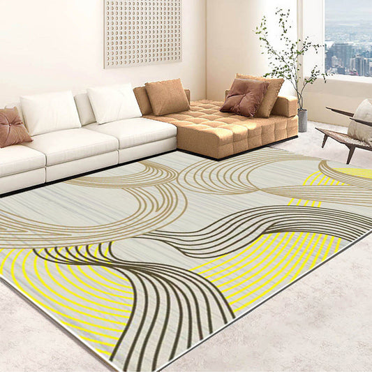 XL Extra Large Deluxe Cashmere Faux Wool Indica Carpet Rug (300 x 200)